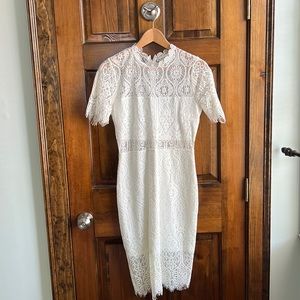 Lulus white dress